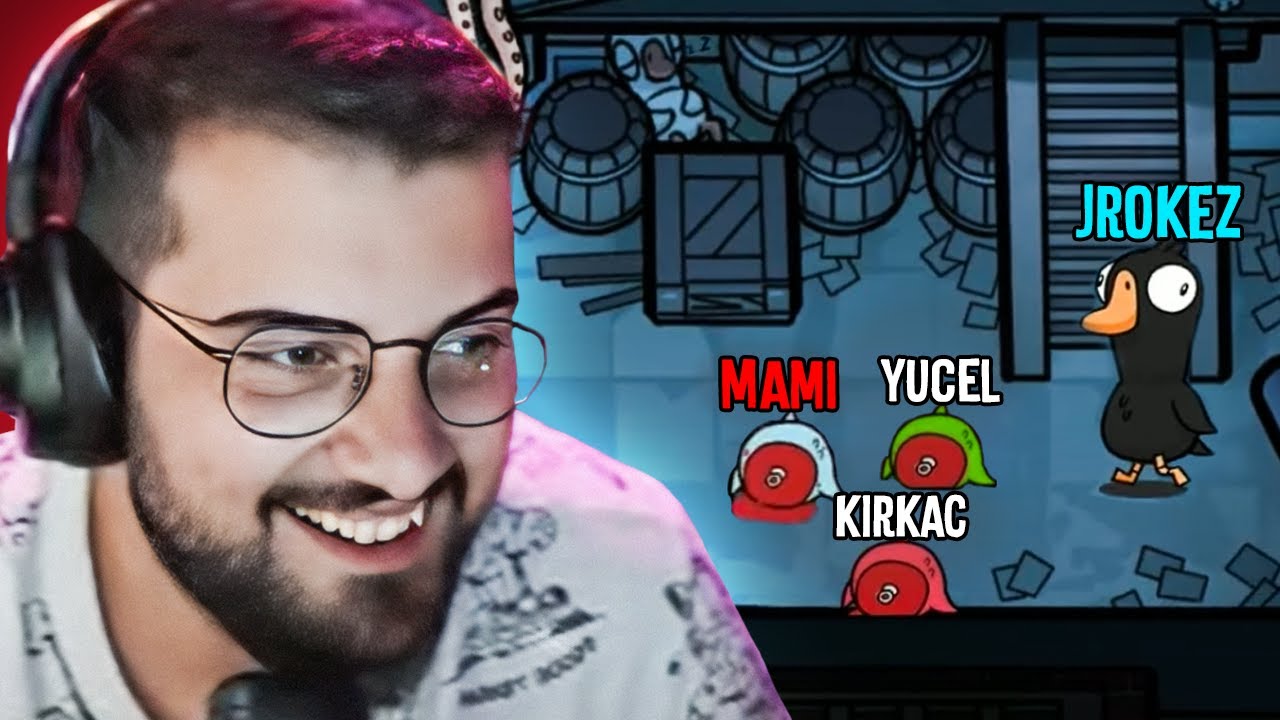 ŞAHİN ROLÜYLE HERKESİ AVLADIM!! 🦅🗡️| EKİPLE BOL MAKARALI GOOSE GOOSE DUCK #2