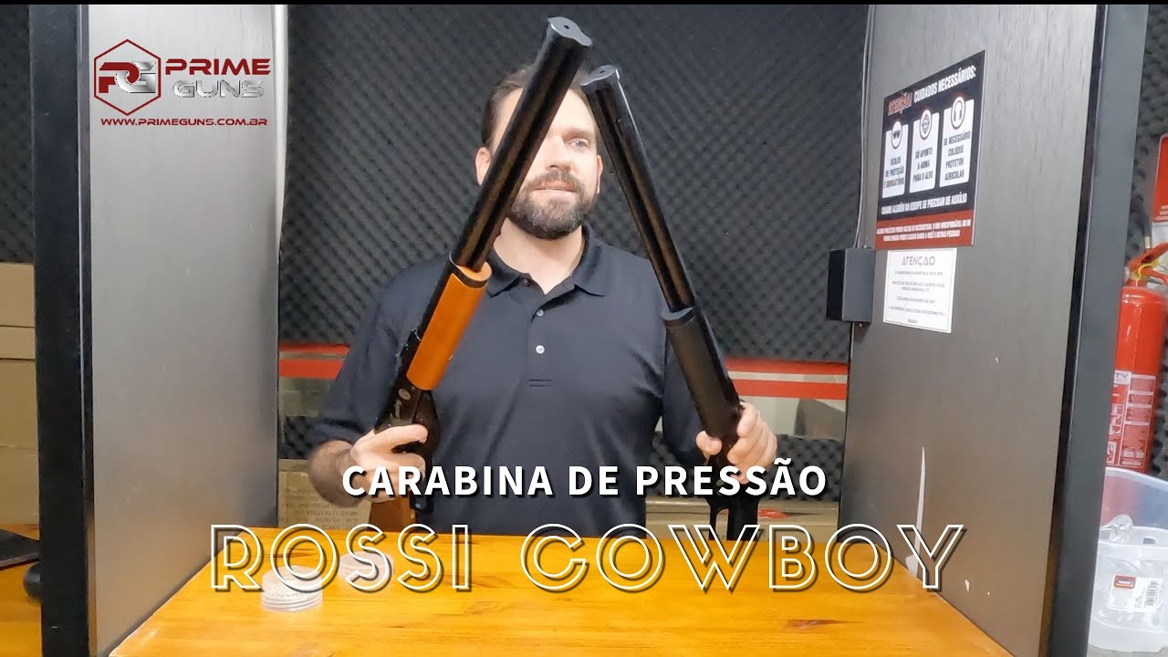 Carabina de Pressão Rossi Cowboy Lever Action 4,5mm Mola