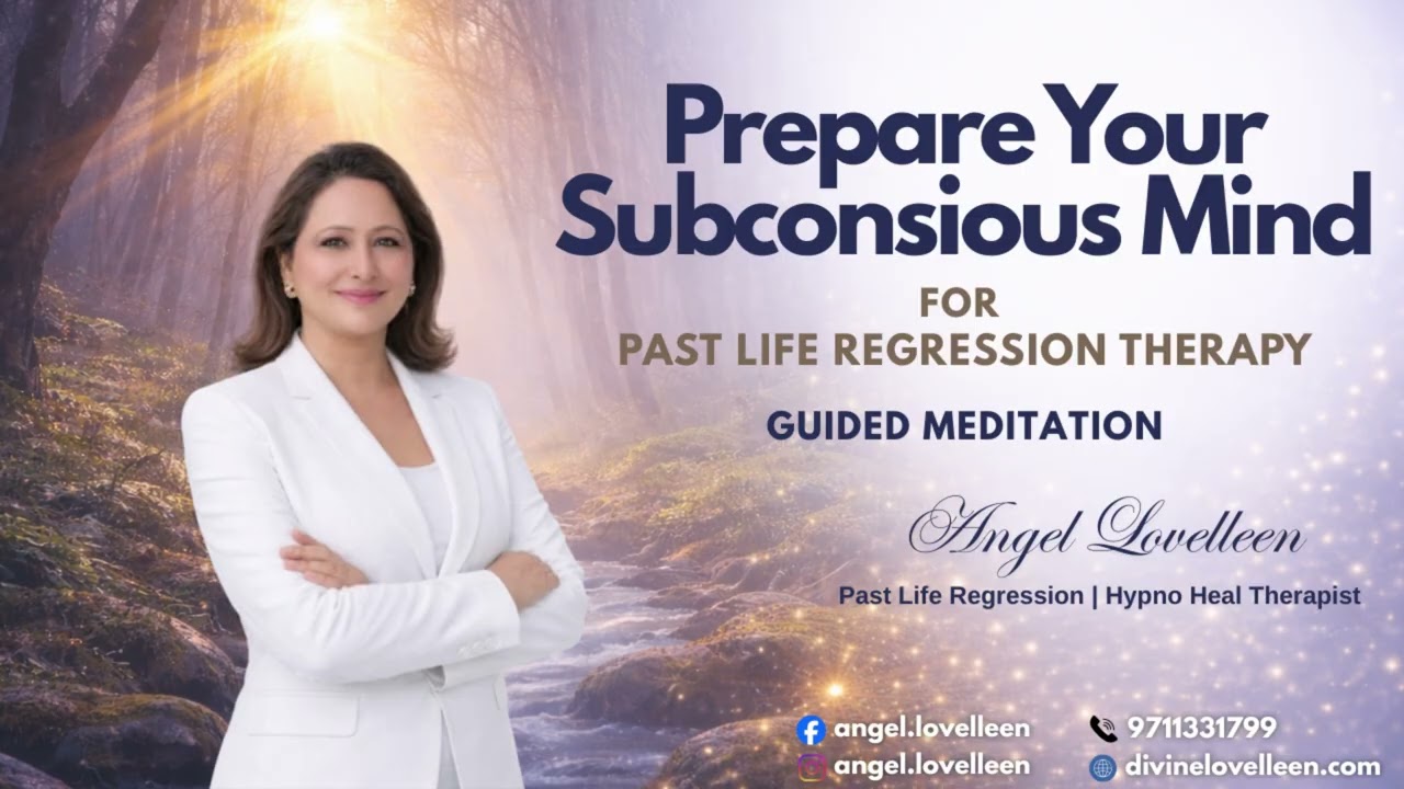 Prepare Your Subconscious Mind for Past Life Regression | Guided Meditation | Divine Light Might