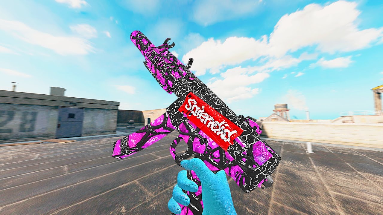 The NEW CAMO GLITCH SMG Meta on Rebirth Island 👑