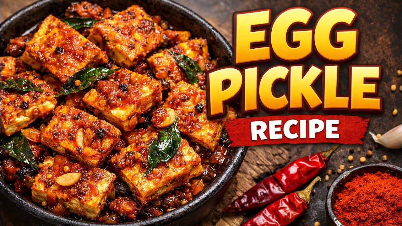 🥚🔥 గుడ్డు నిలవ పచ్చడి: అన్నంలోకి ఇది ఉంటే ఒక్క ముద్ద కూడా వదలరు! Egg Pickle Recipe