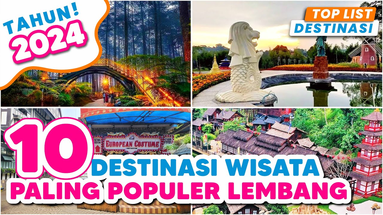 10 TEMPAT WISATA DI LEMBANG TERBARU PALING HITS DAN POPULER 2024 | DESTINASI WISATA BANDUNG TERBARU
