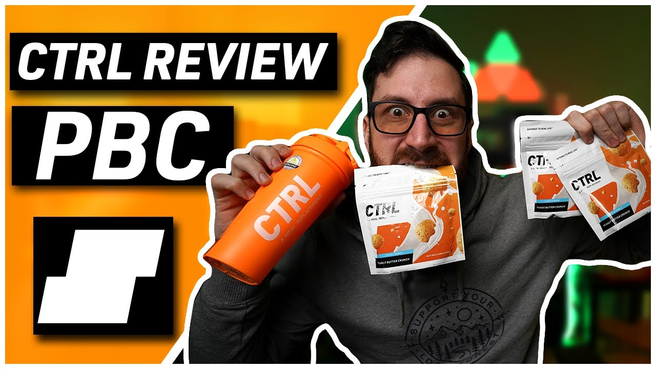 Peanut Butter Crunch Unboxing and Review | CTRL Meal Replacement for Gamers