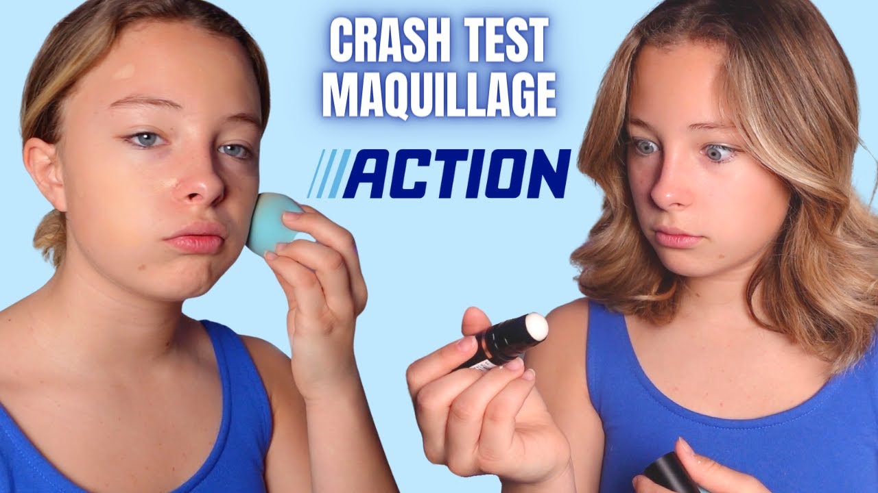 JE TESTE LE MAQUILLAGE DE CHEZ ACTION