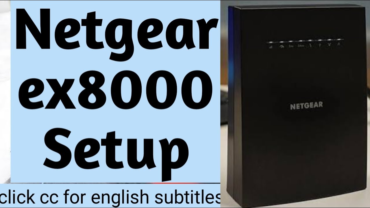 NETGEAR EX8000 EXTENDER SETUP | EX8000 BROWSER & WPS SETUP | DEVICESSETUP