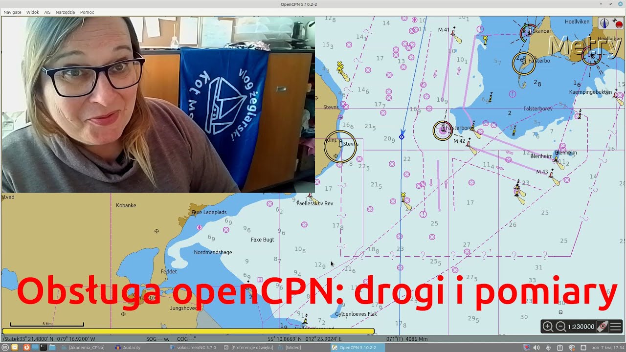 Akademia openCPN (1): droga jachtu i pomiar