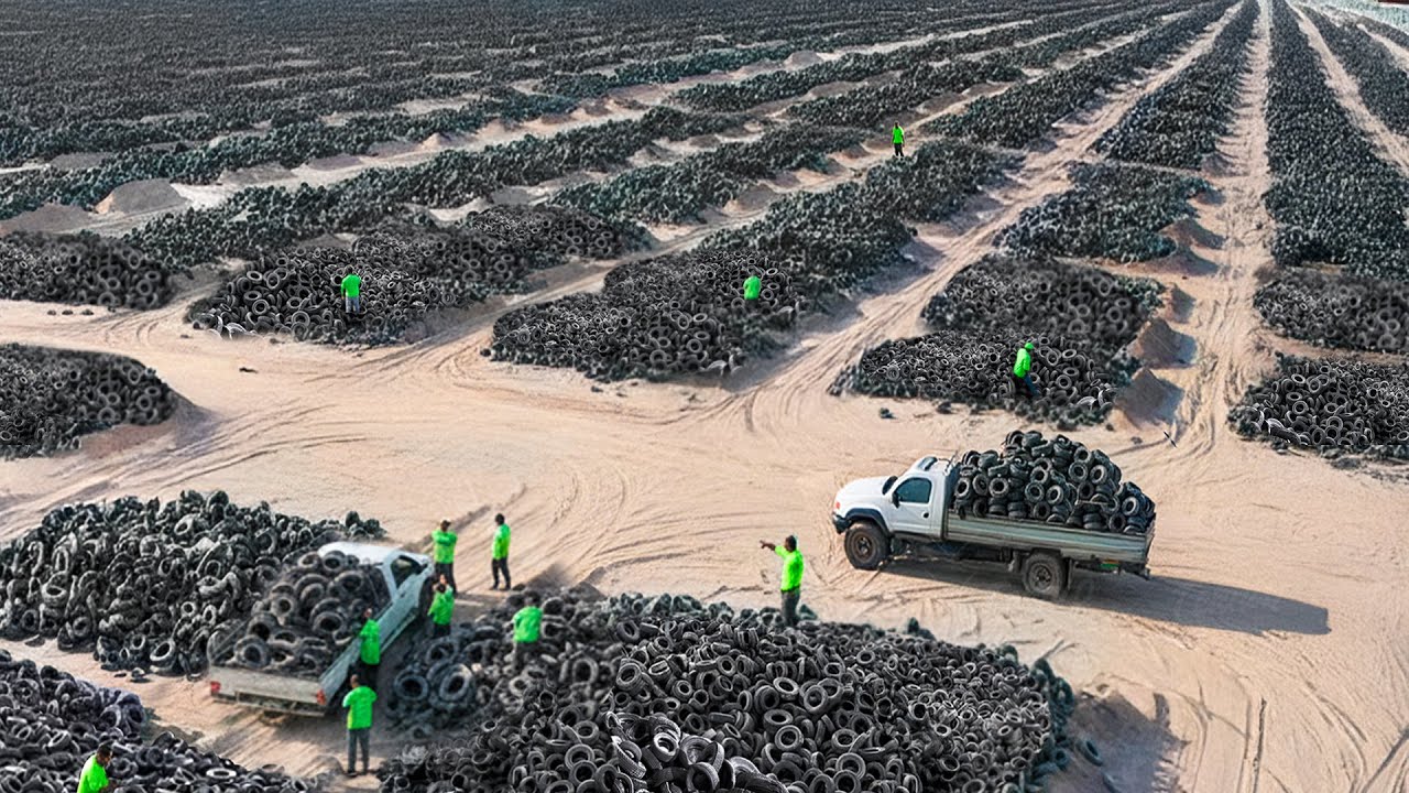 How Nigeria Found a Genius Solution to Recycle Millions of Used Tires Every Year