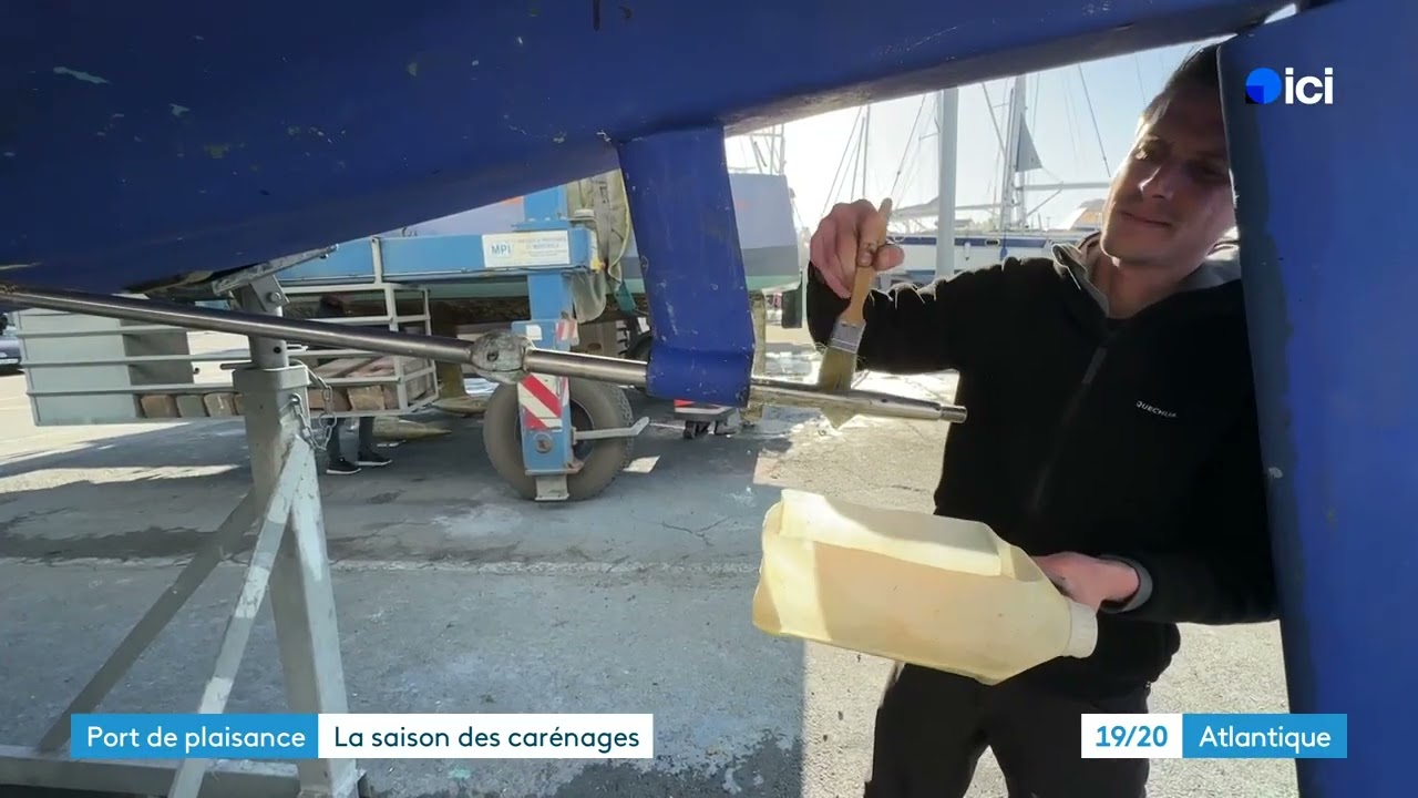 Le car&eacute;nage dans le plus grand port de plaisance d'Europe : les secrets d&rsquo;un rituel printanier