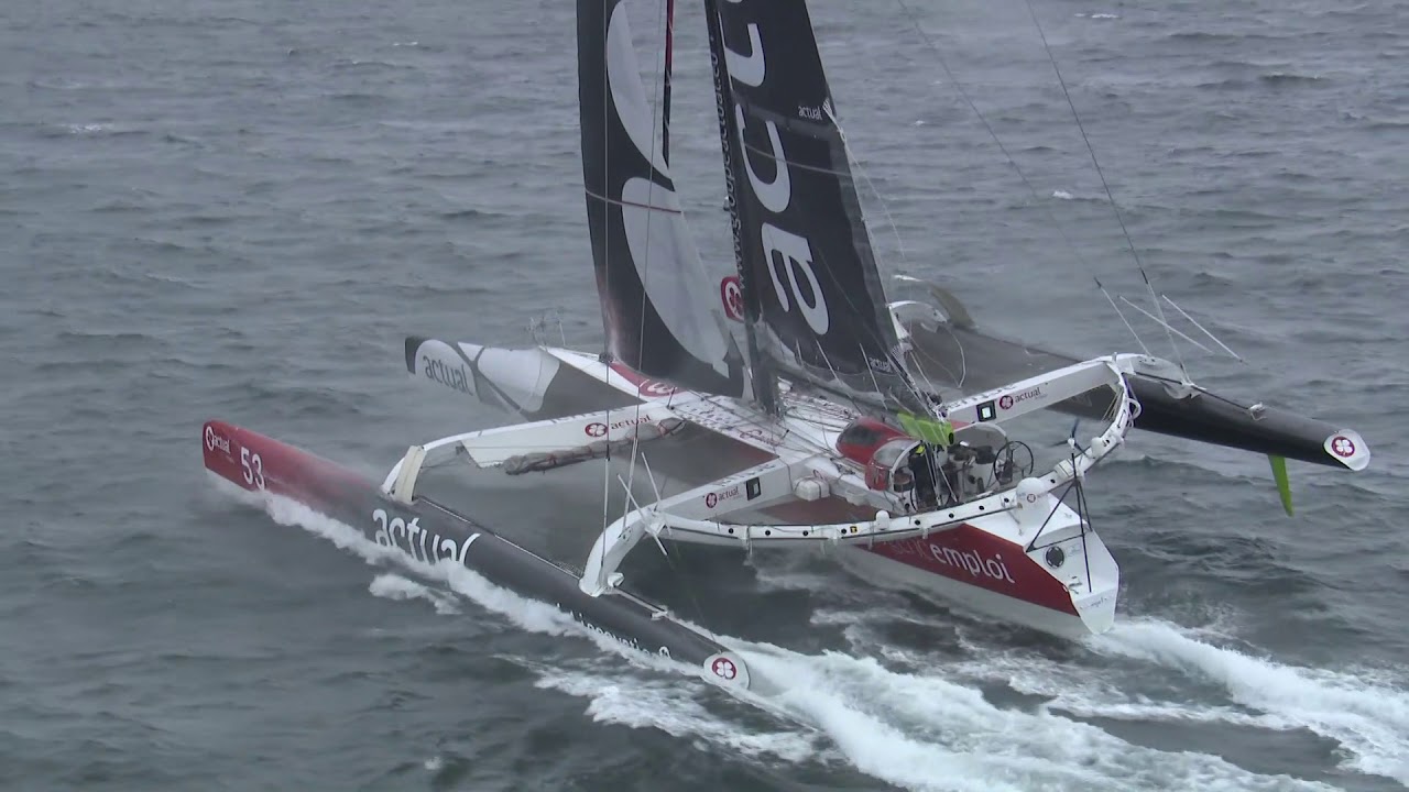 SAILING | ⛵ Spectaculaire départ Tour du Monde à l'envers - TV Quiberon 24/7
