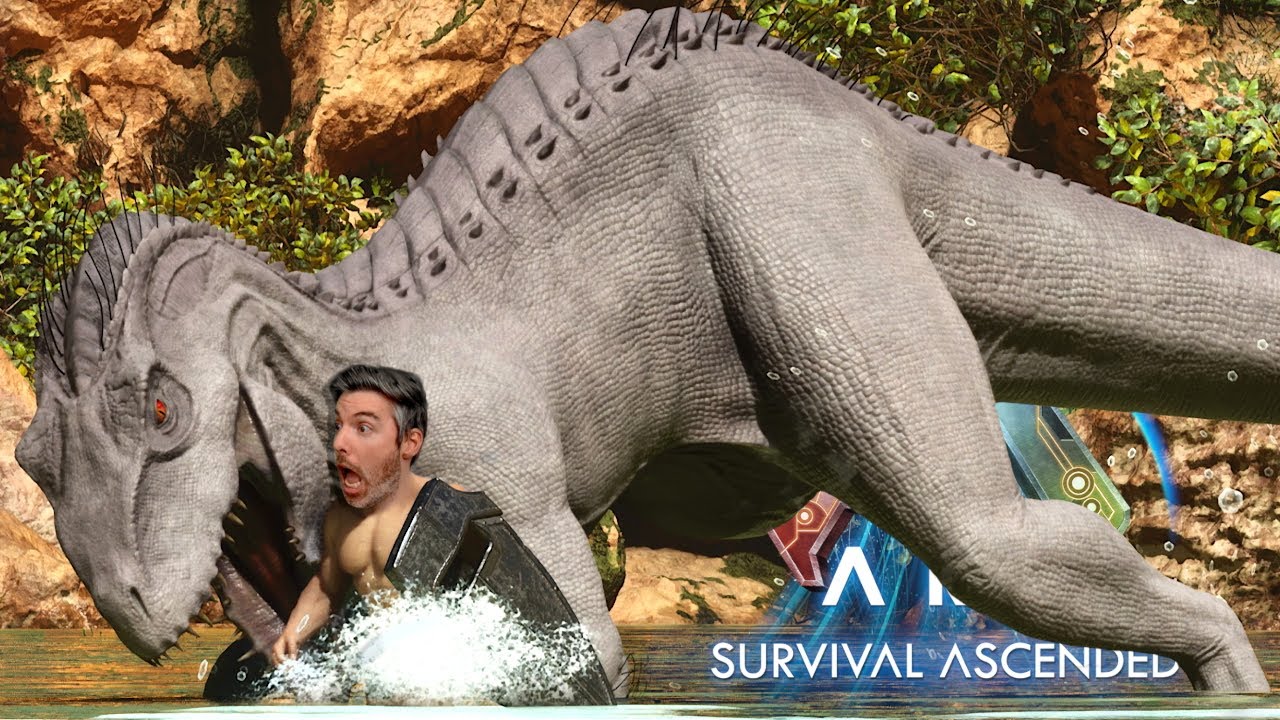 ARK Survival Ascended #7 - INDORAPTORS HINTERHALT 😱 & die GEFÄHRLICHE REISE zum NEUEN SPOT! 😬