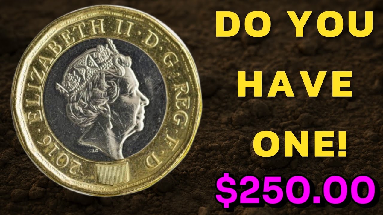RARE 2016 Queen Elizabeth II £1 Coin Worth BIG MONEY! | No Mint Mark One Pound Coin You Must Check