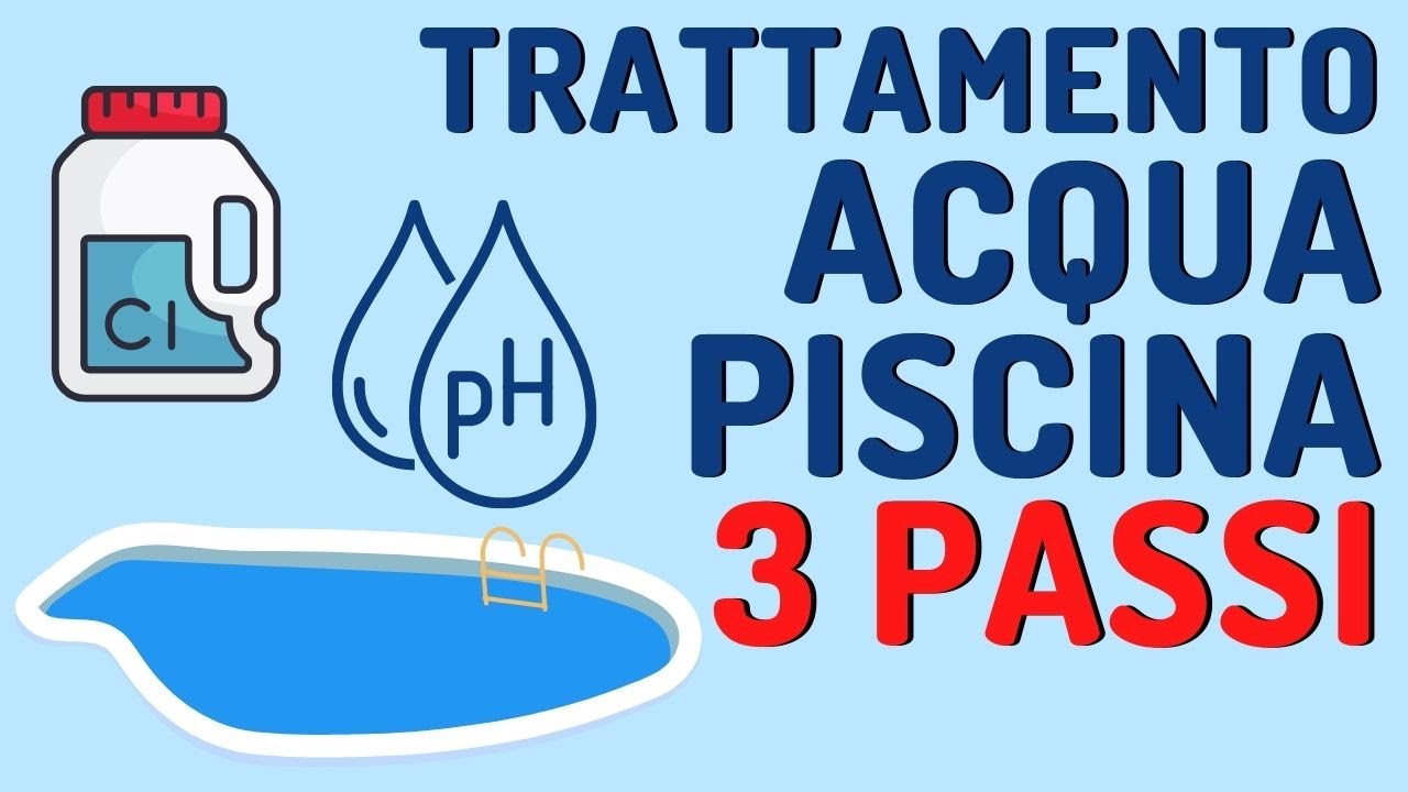 Apertura della piscina: Trattamento dell'acqua in 3 semplici passi