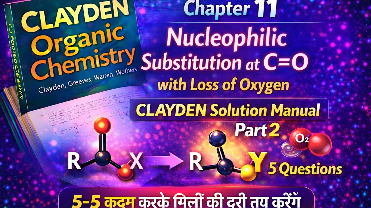 Chapter 11 // Part-2 || nsr with loss of oxygen| #csirnet #chemistry #iitjam #clayden
