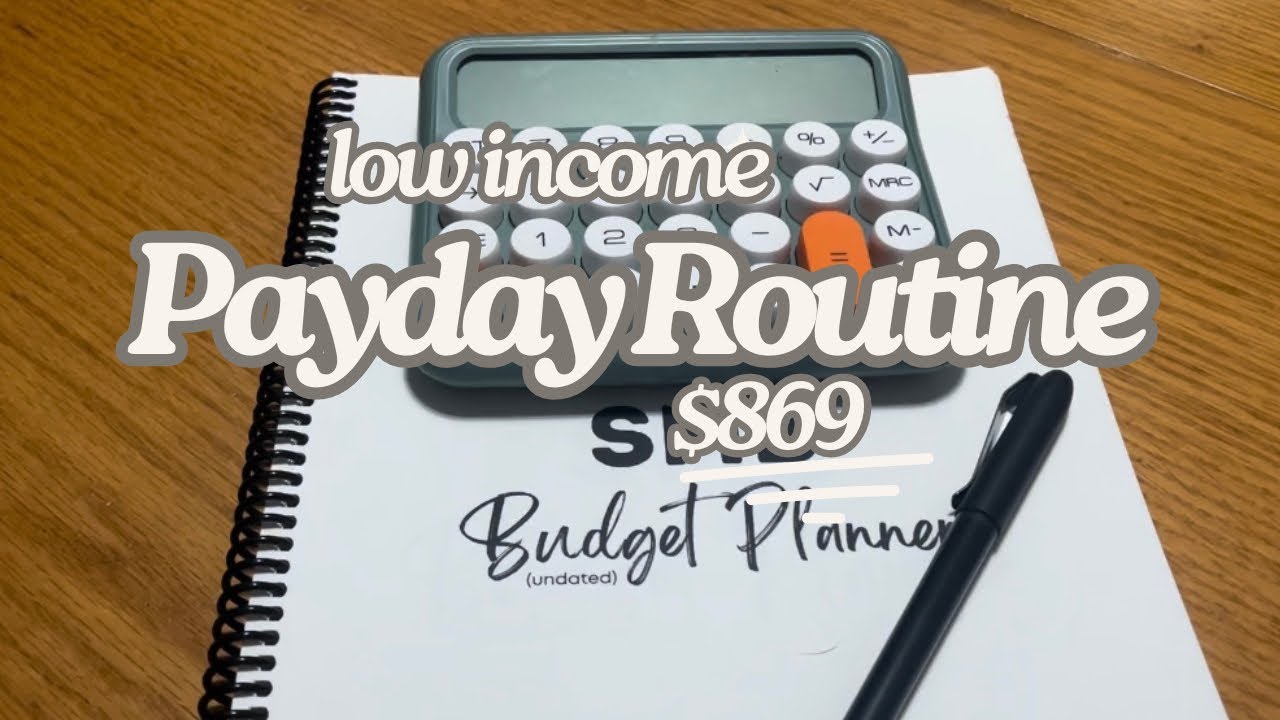 LOW INCOME | PAYDAY ROUTINE | HOW TO BUDGET AS A SINGLE MOM | PAYCHECK BUDGET