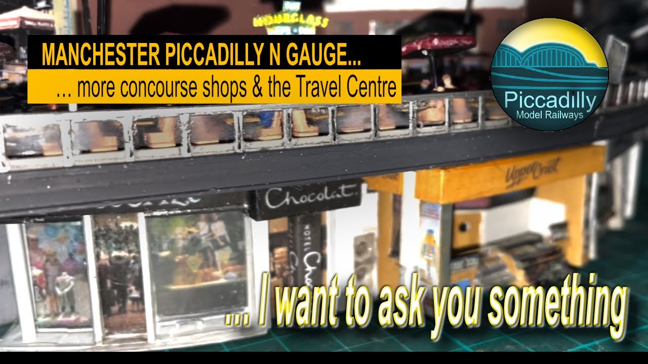 MANCHESTER PICCADILLY more concourse shops & the Travel Centre &ndash; Ive got something to ask you.