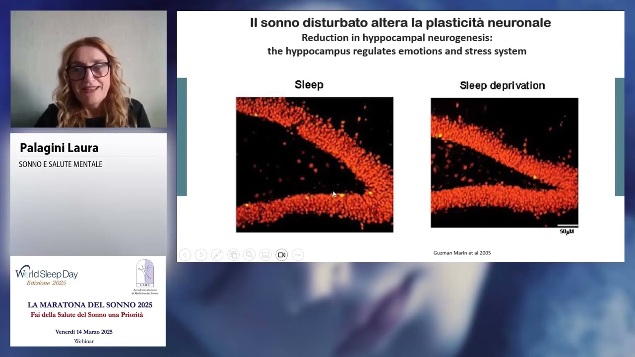 Salute mentale e sonno: un dialogo bidirezionale - Laura Palagini (Pisa)