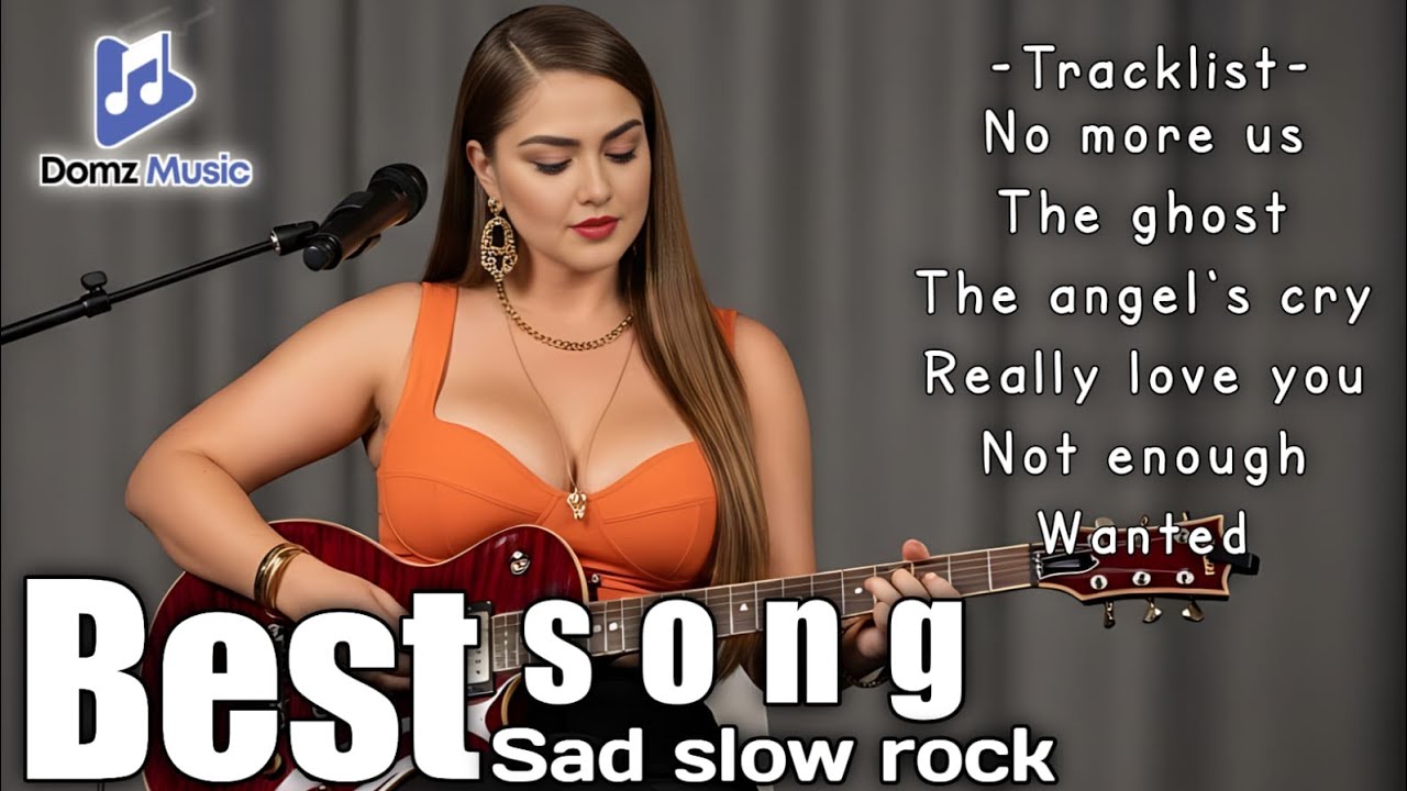 SLOW ROCK BALLAD - NO MORE US  || Domz music || Official Music video