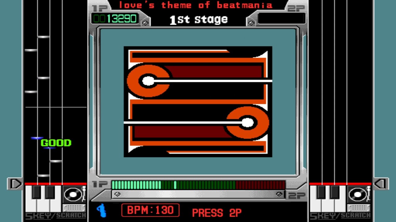 똥손이 게임하는법 (MAME) 비트매니아 코어 리믹스 일본판 , beatmania CORE REMIX