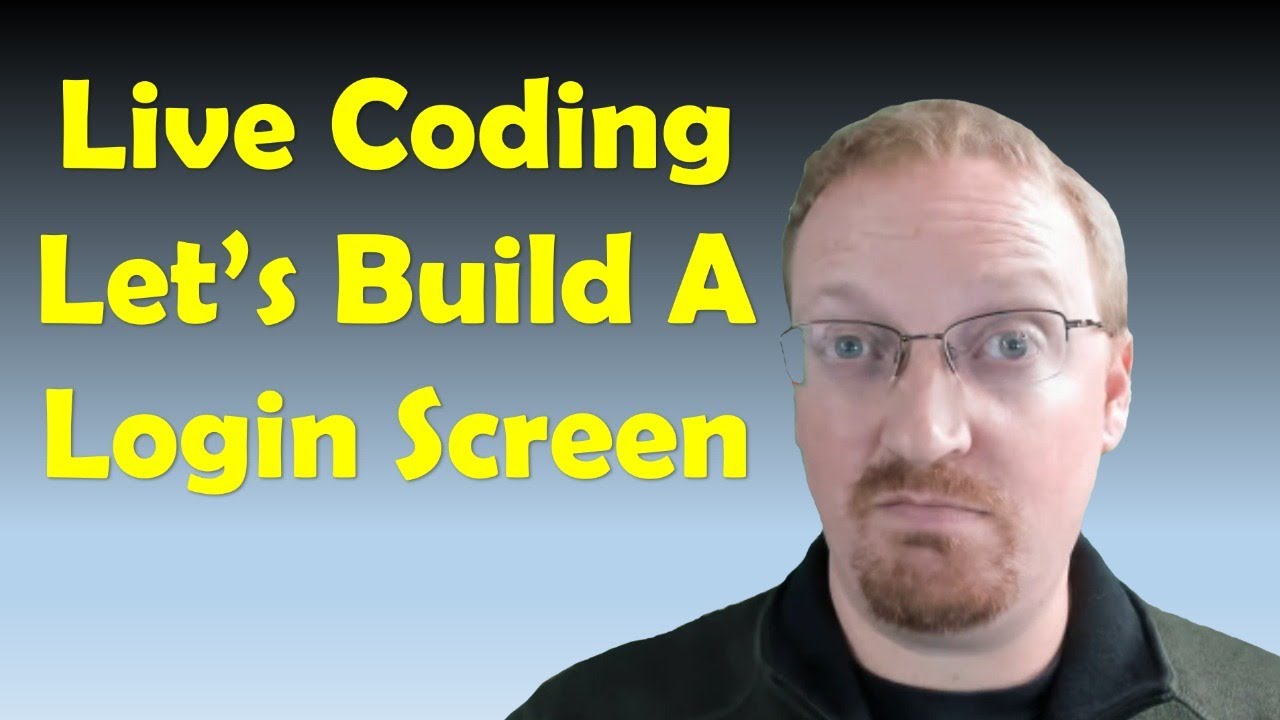Let's Build A Login Screen in Microsoft Access databases with vba | Live Stream