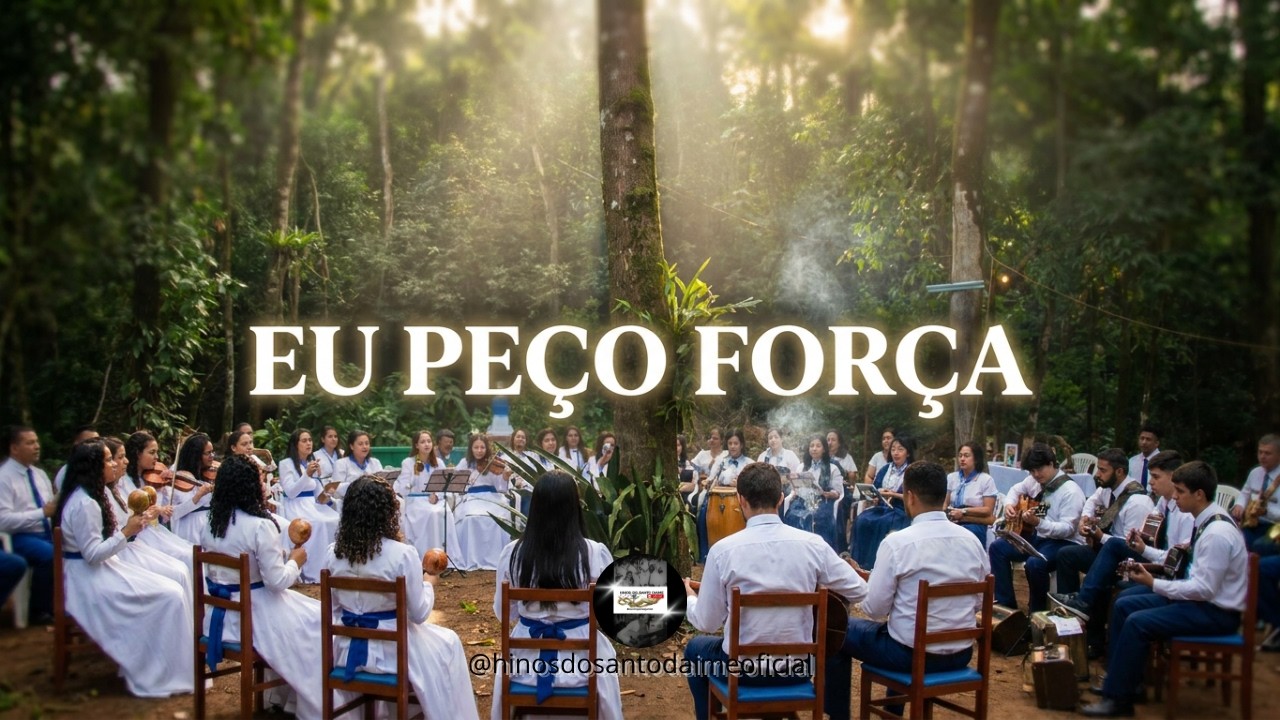 CÉU DE MIDAM FLOR DE LUZ/SP - Eu Peço Força - Padrinho Valdete _ Santo Daime