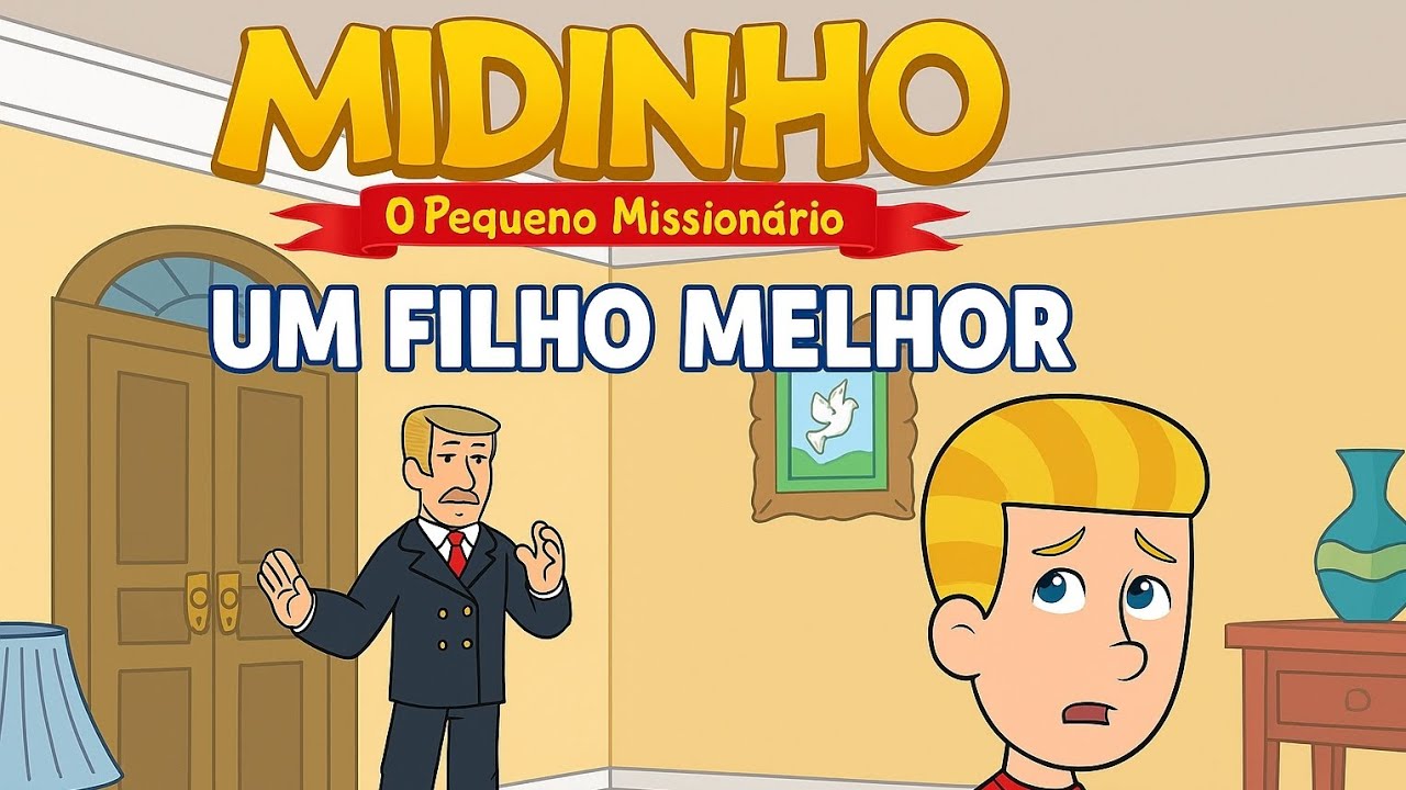 Um filho melhor| historinha do Midinho interpretada por Richard e família 