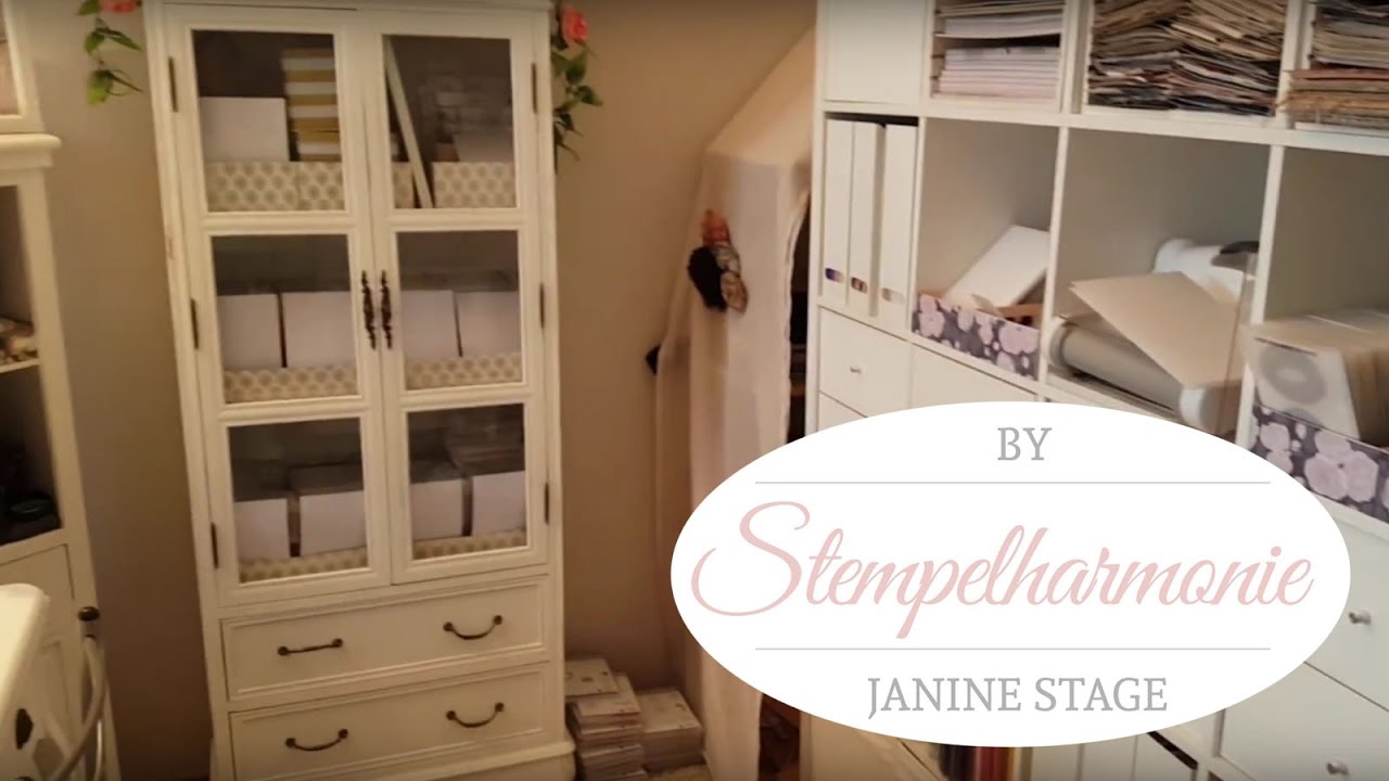 Mein Bastelbereich | Craft Room Tour Teil 2 | Storage | Stempelharmonie