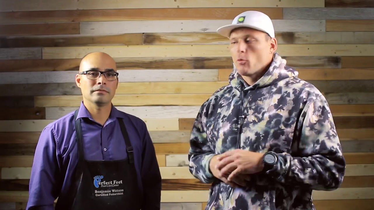 Austin Collie talks about using Perfect Feet custom foot orthotics