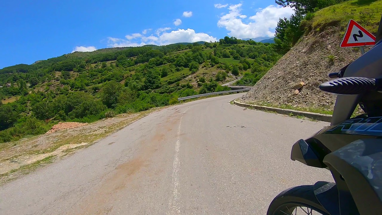 Kukes - Peshkopi road, Albania