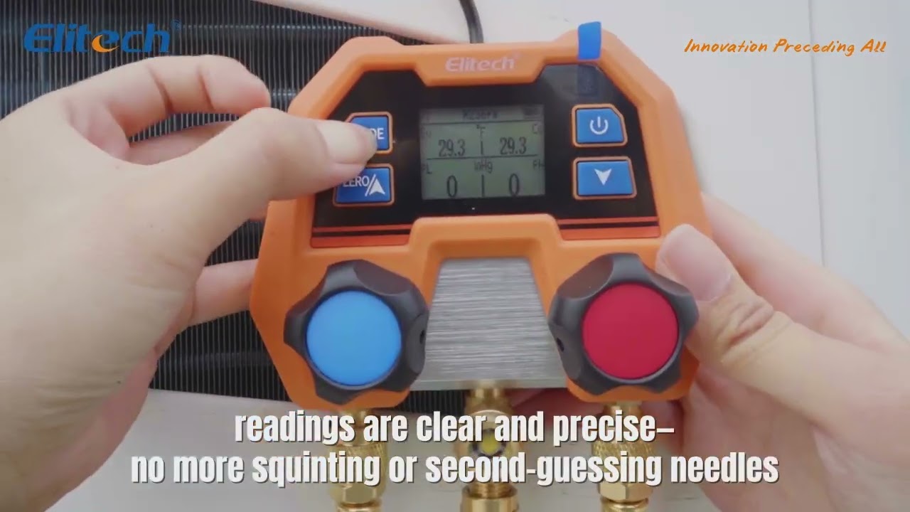 Introducing DMG-2SE digital gauge: the most affordable gauge in Elitech HVAC tools family