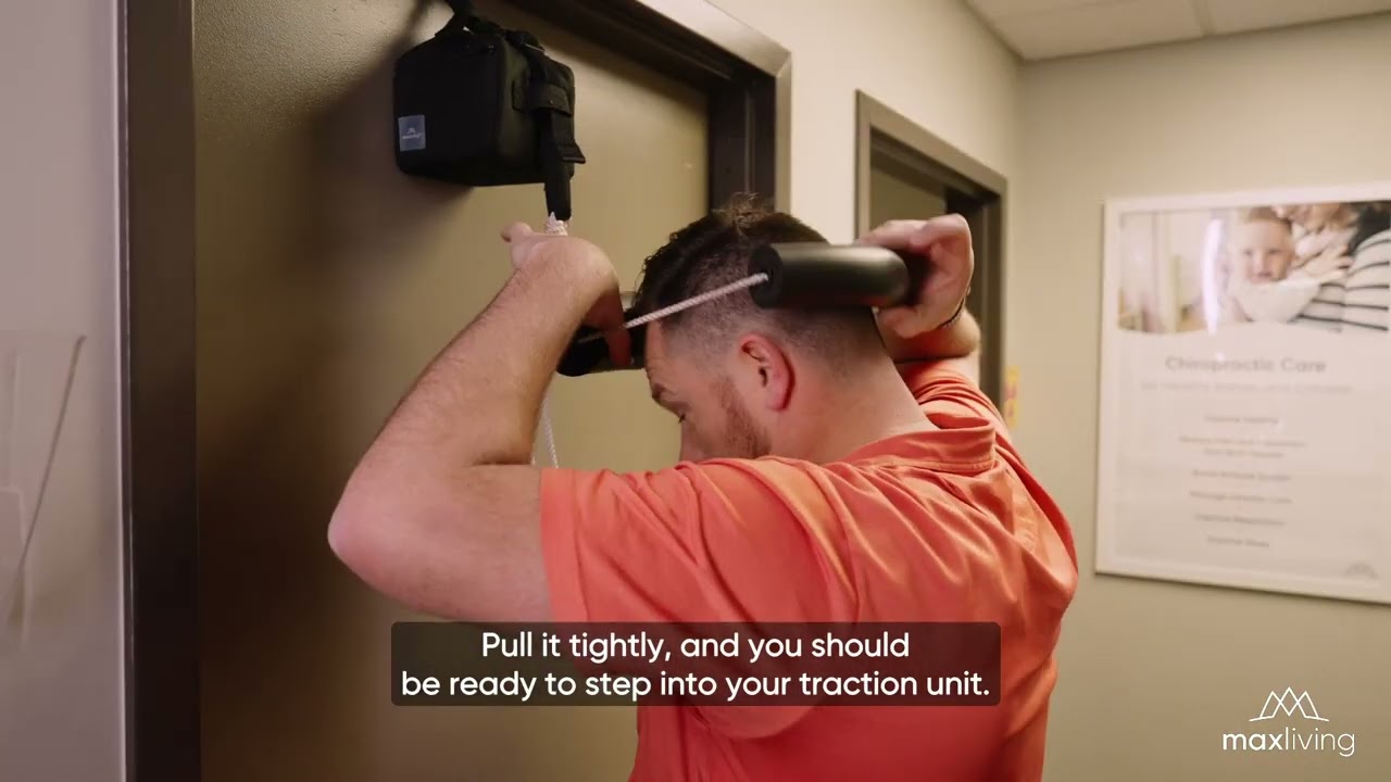 MaxLiving Chiropractic Cherry Street - How To Set Up Your Traction Unit