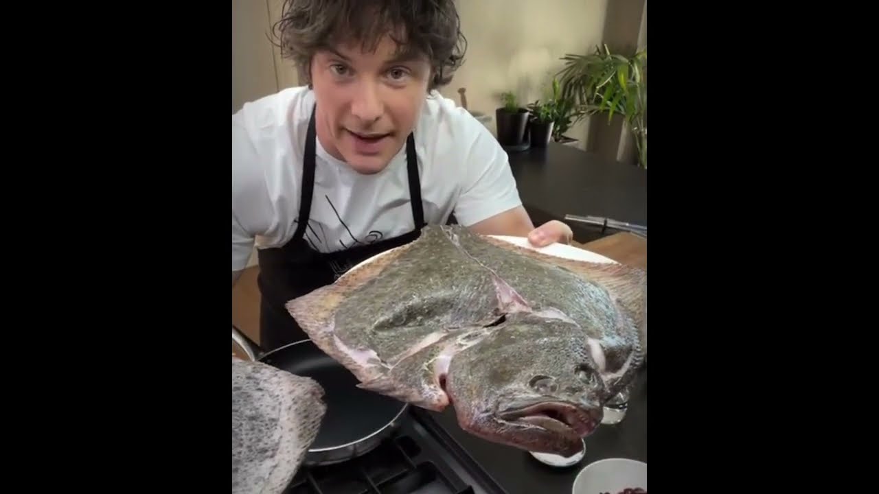 ⭐️⭐️⭐️RODABALLO ASADO CON UVAS Y JAMÓN IBÉRICO 🔪🔪 🔪 JORDI CRUZ- THE CHEF´S 🔥