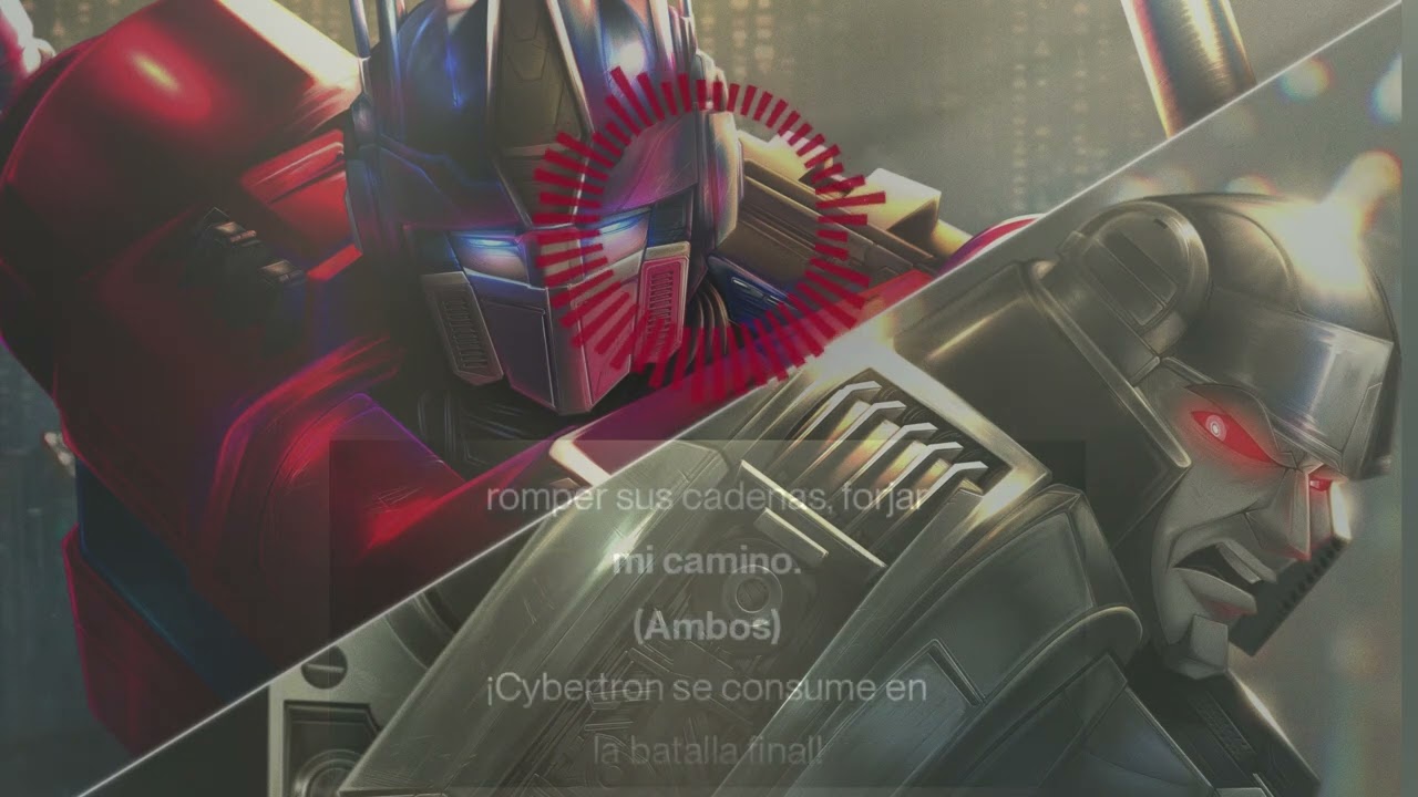 Optimus Prime Vs Megatron Canción IA Transformers