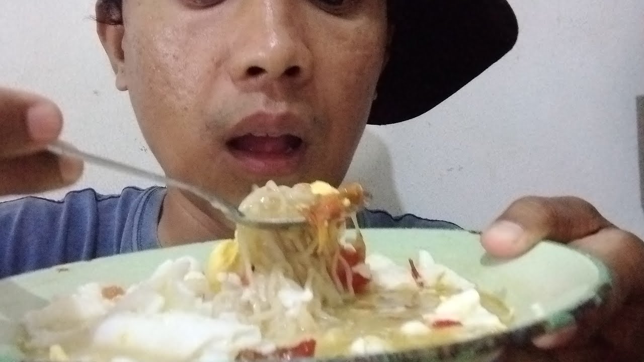 MAKAN SEDERHANA ! Telor pake mie gelas