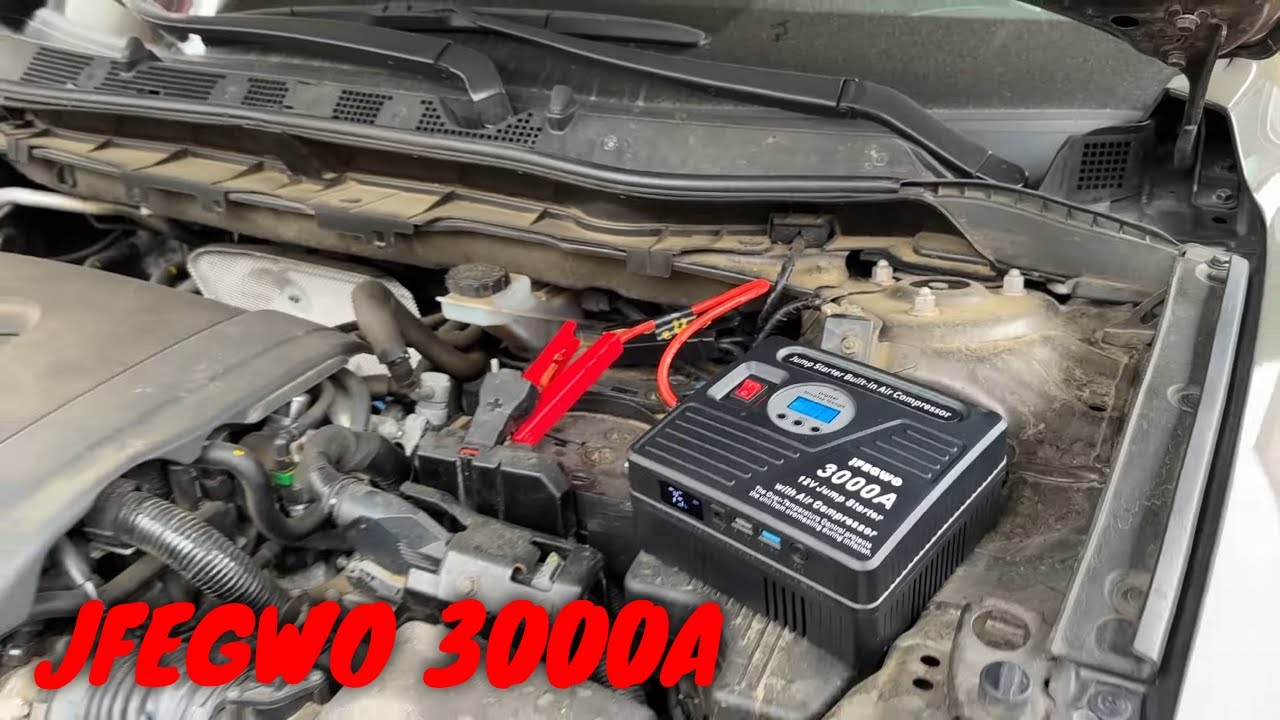 Starter & Compresor Compact | JFEGWO 3000A Review & Test
