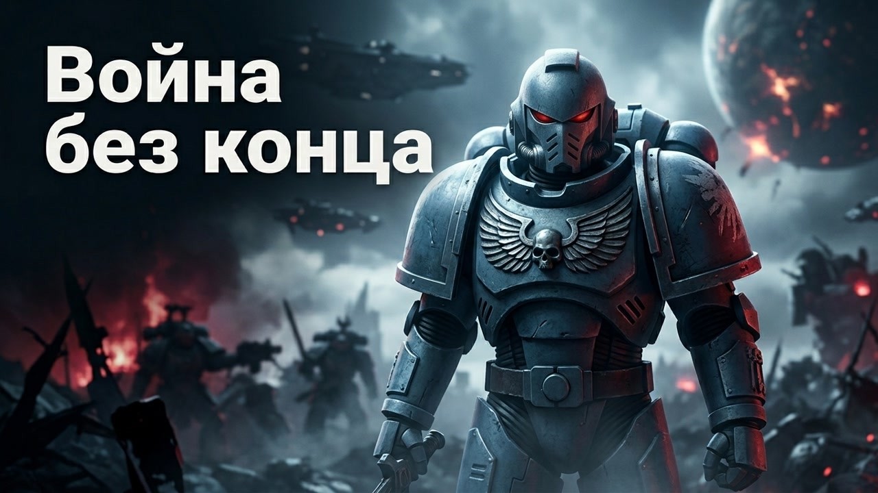 Когда война становится нормой: логика галактики Warhammer