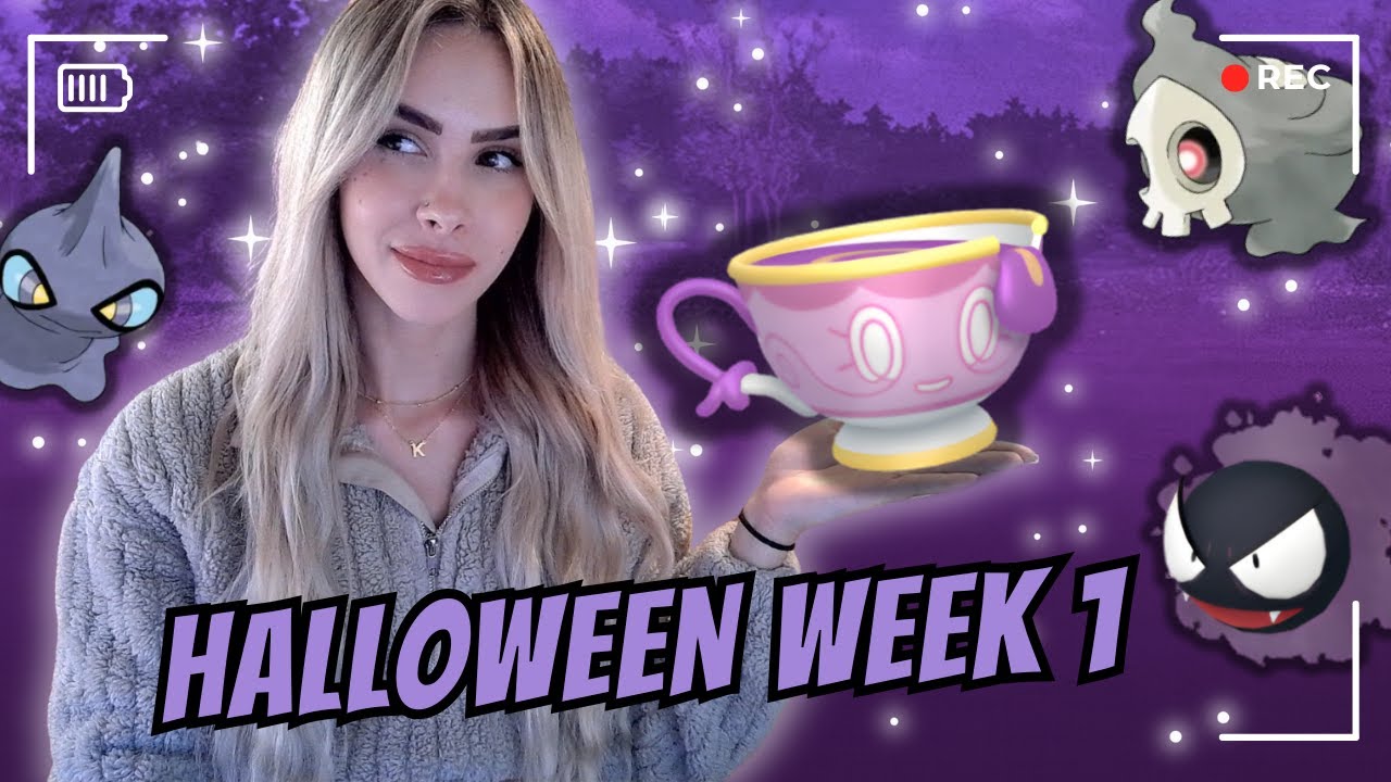 Did We Find the Pink Sinistea?! | Pok&eacute;mon GO Halloween Event Shiny Hunt