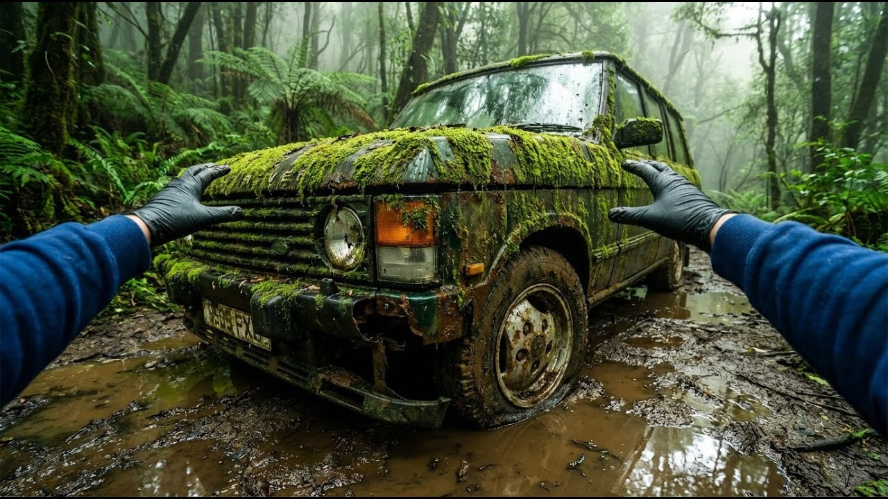 ASMR $210,000 Range Rover Classic 1989 Car Restoration Disrepair to New Look