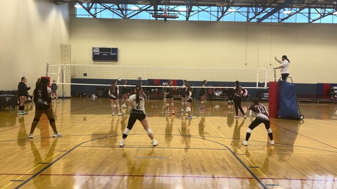 Digs 15-1 Vs Impact 15-1 Set 1 3/8/26 Prep Dig MN Slam