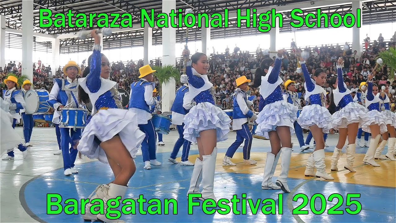 Bataraza National High School Drum & Lyre #baragatanfestival2025  #palawanevents
