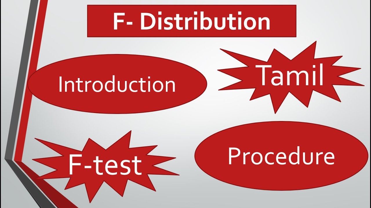 MA4151|MA3251|Testing Of Hypothesis in Tamil | F Distribution | F Distribution Introduction in Tamil