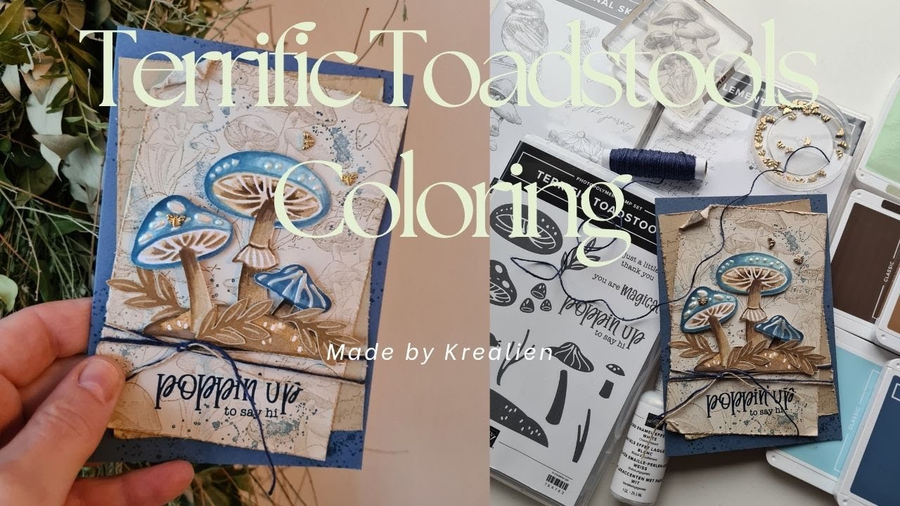 Terrific Toadstools coloring