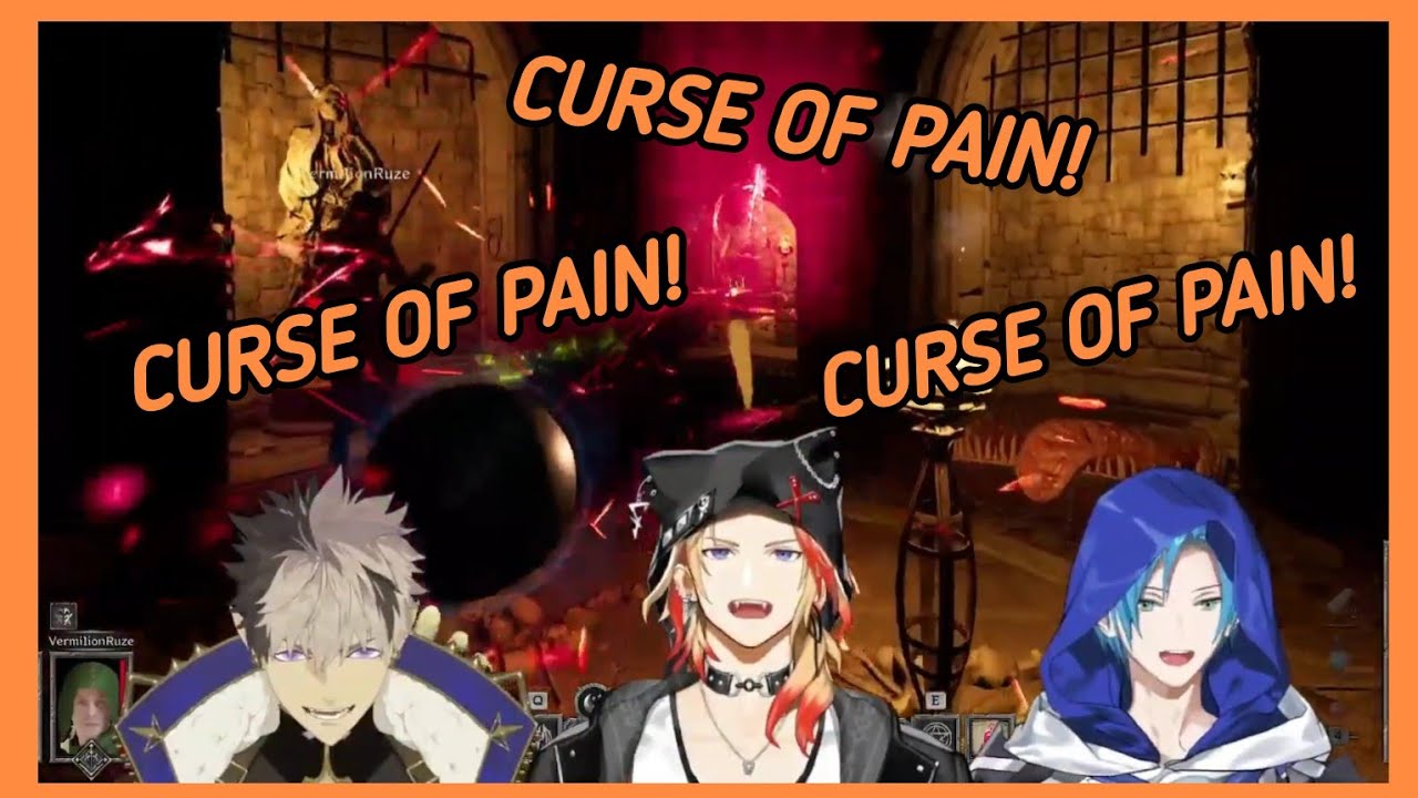 Axel Syrios: Curse of Pain! | Compilation 【DARK AND DARKER w/ Altare and Ruze】