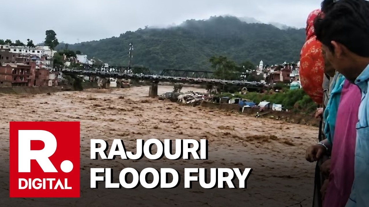 Rajouri Flash Flood: Bus Stand Swept Away, Hundreds Of Vehicles Lost | Ground Report