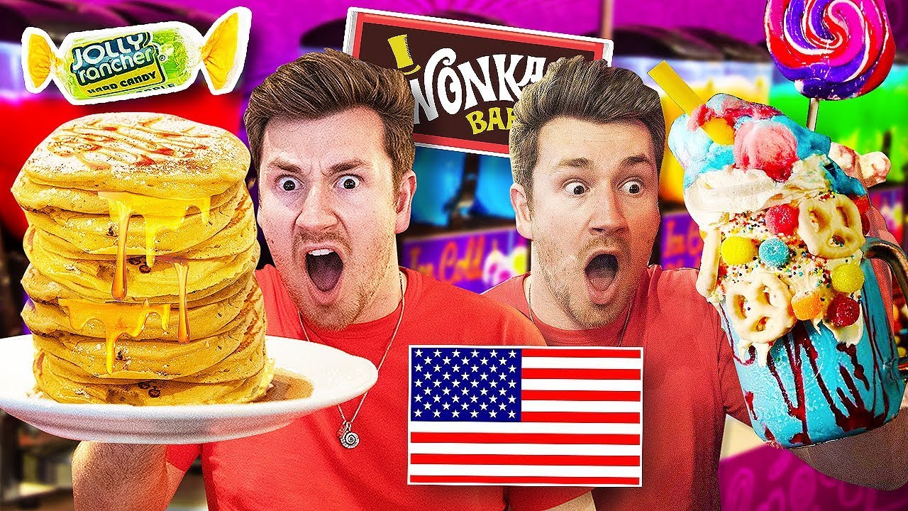I only ate AMERICAN FOOD for 24 HOURS *Challenge*
