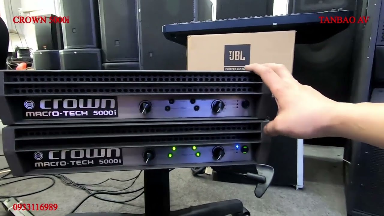 CROWN MA 5000i USA TEST