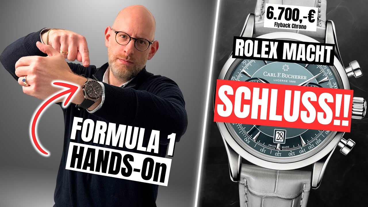 Carl F. Bucherer &ndash; Rolex macht SCHLUSS! + TAG Heuer Hands-On | Uhren News