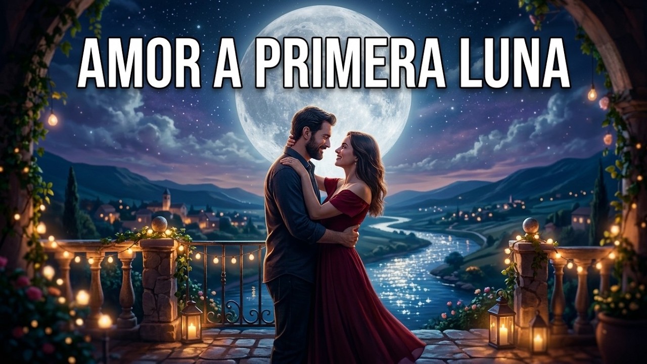 Amor a Primera Luna 🌙 Canción Romántica Española 2026 | Balada de Amor Bajo la Luna