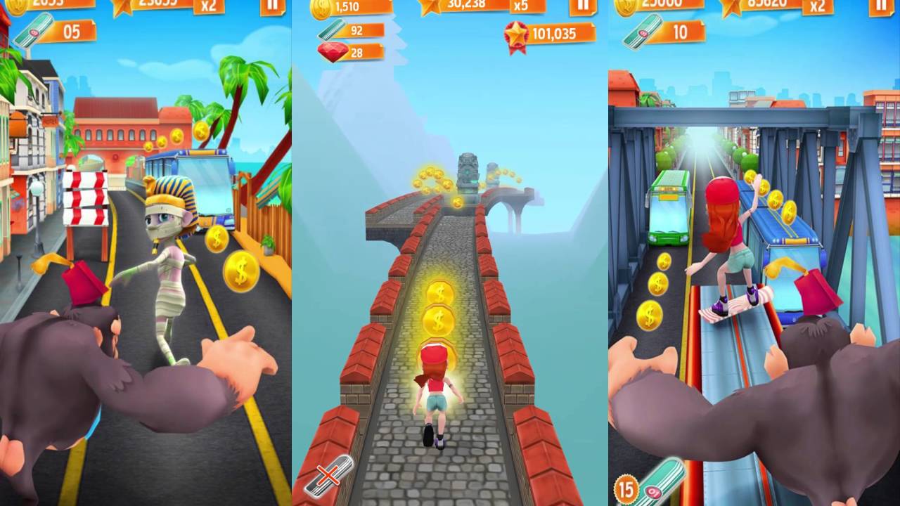 Bus rush bonus stage! prizes short compilation android gameplay NataTv