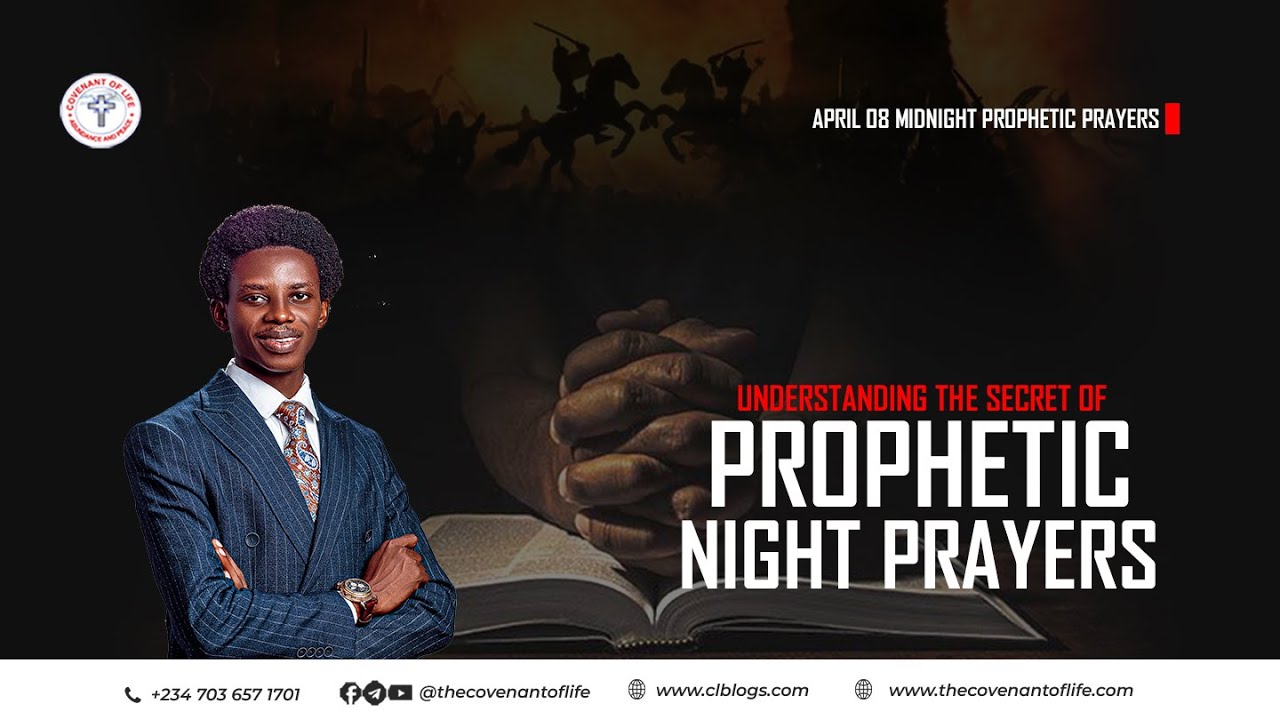 UNDERSTANDING THE SECRET OF NIGHT PRAYERS || OLUWATOBILOBA OSHUNBIYI || THE COVENANT OF LIFE