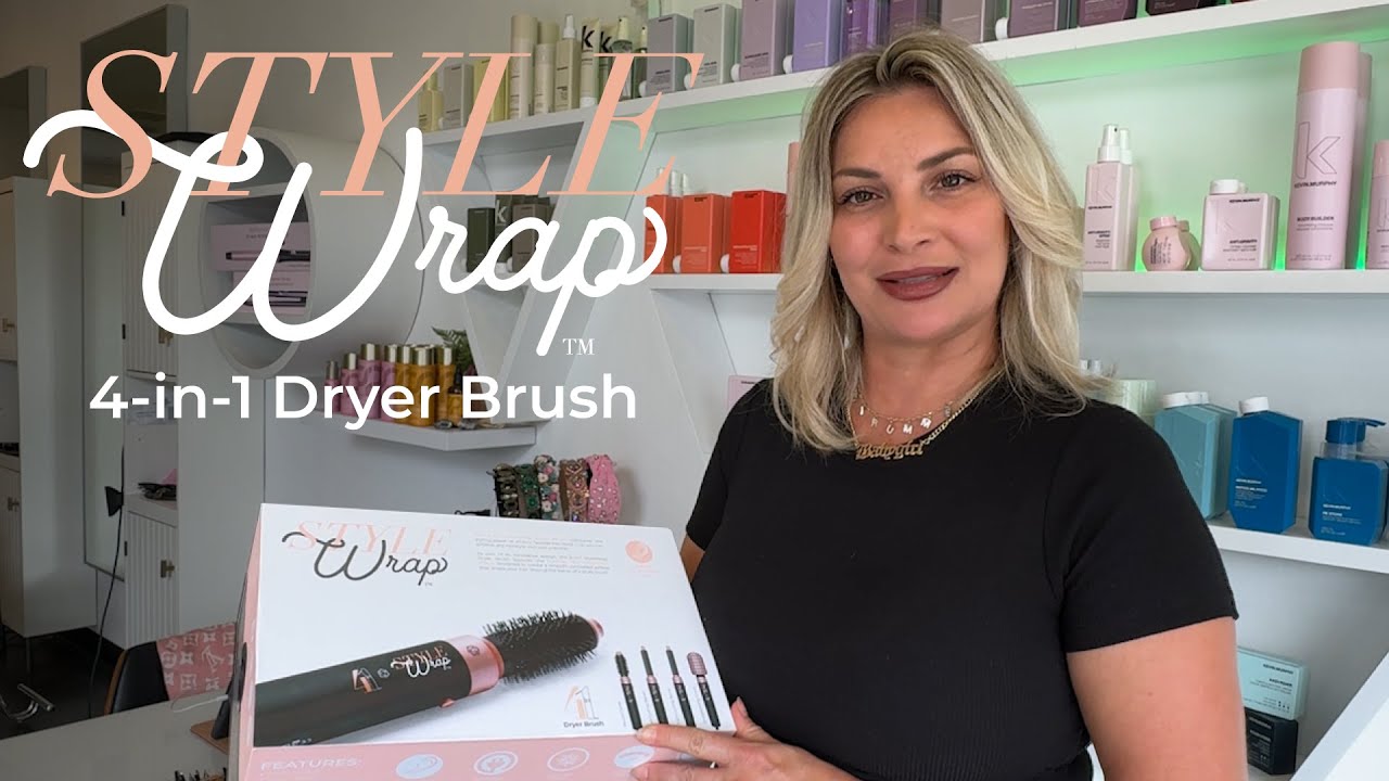 How to Use the 4-in-1 StyleWrap Dryer Brush